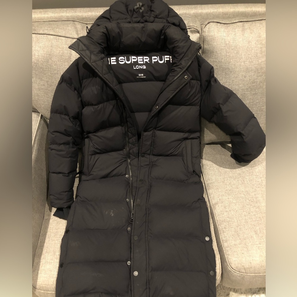 TNA Midnight Black Puffer Coat